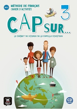 CAP SUR… 3 CAHIER DACTIVITES + CD resmi