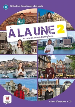 A LA UNE 2 CAHIER DEXERCICES + CD resmi