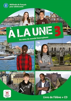 A LA UNE 3 LIVRE DE LELEVE + CD resmi