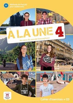 A LA UNE 4 CAHIER DEXERCICES + CD resmi