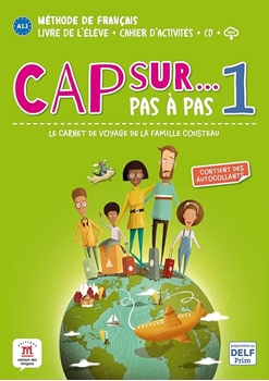 CAP SUR PAS A PAS 1 LIVRE DE LELEVE + CAHIER DACTI resmi