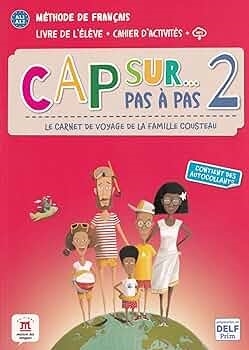 CAP SUR PAS A PAS 2 LIVRE DE LELEVE + CAHIER DACTI resmi