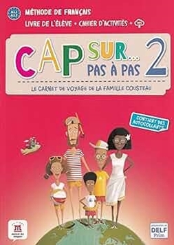 CAP SUR PAS A PAS 2 LIVRE DE LELEVE + CAHIER DACTI resmi