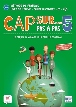 CAP SUR PAS A PAS 5 LIVRE DE LELEVE + CAHIER DACTI resmi