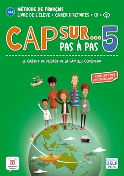CAP SUR PAS A PAS 5 LIVRE DE LELEVE + CAHIER DACTI resmi