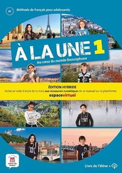 A LA UNE 1 ED.HYBRID LIVRE DE I ELEVE resmi