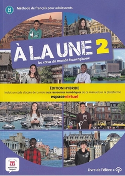 A LA UNE 2 ED.HYBRIDE LIVRE DE I ELEVE resmi