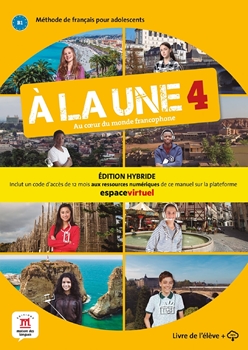 A LA UNE 4 ED. HYBRIDE LIVRE DE LELEVE resmi