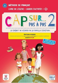CAP SUR... PAS À PAS 2 ED. HYBRIDE LIVRE + CAHIER resmi