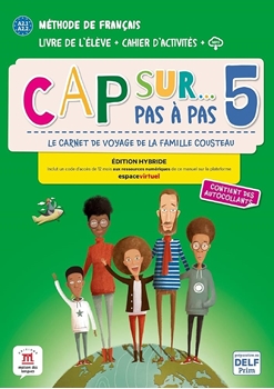 CAP SUR PAS A PAS 5 LIVRE+CAHIER HYBRIDE resmi