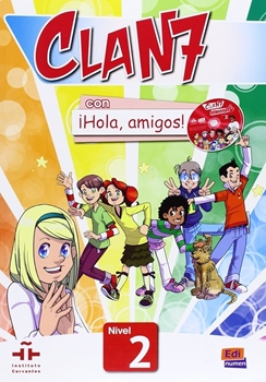 EDI-CLAN 7 HOLA AMIGOS NIVEL 2 MOCHILA PROF resmi