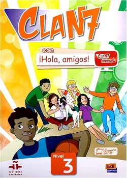 EDI-CLAN 7 HOLA AMIGOS NIVEL 3 MOCHILA PROF resmi