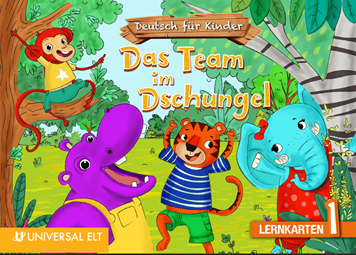 FLASHCARDS-Das Team im Dcshungel 1 resmi