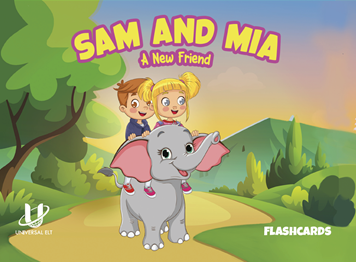 FLASHCARDS SAM AND MIA -A NEW FRIENDS resmi