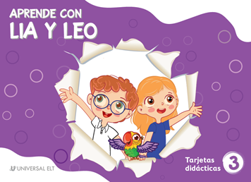 APRENDE CON LIA Y LEO 3 FLASHCARD resmi