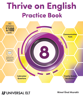 THRIVE ON ENGLISH 8 PRACTICE BOOK resmi