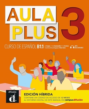 AULA PLUS 3 HYBRID LIBRO DEL ALUMNO resmi