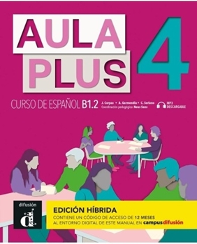 AULA PLUS 4 HYBRID LIBRO DEL ALUMNO resmi