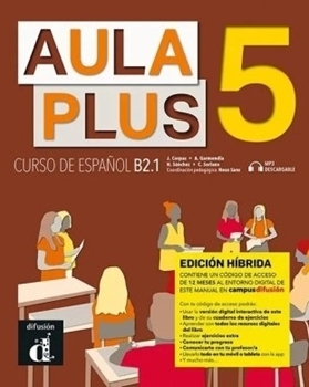 AULA PLUS 5 HYBRID LIBRO DEL ALUMNO resmi