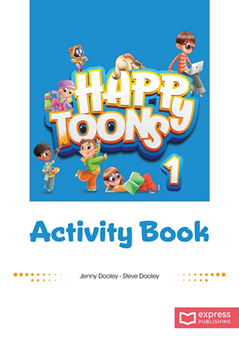 HAPPY TOONS 1 ACTIVITY BOOK WITH APP resmi