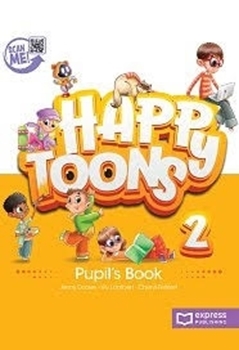 HAPPY TOONS 2 PUPILS BOOK WITH APP resmi