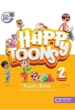 HAPPY TOONS 2 PUPILS BOOK WITH APP resmi